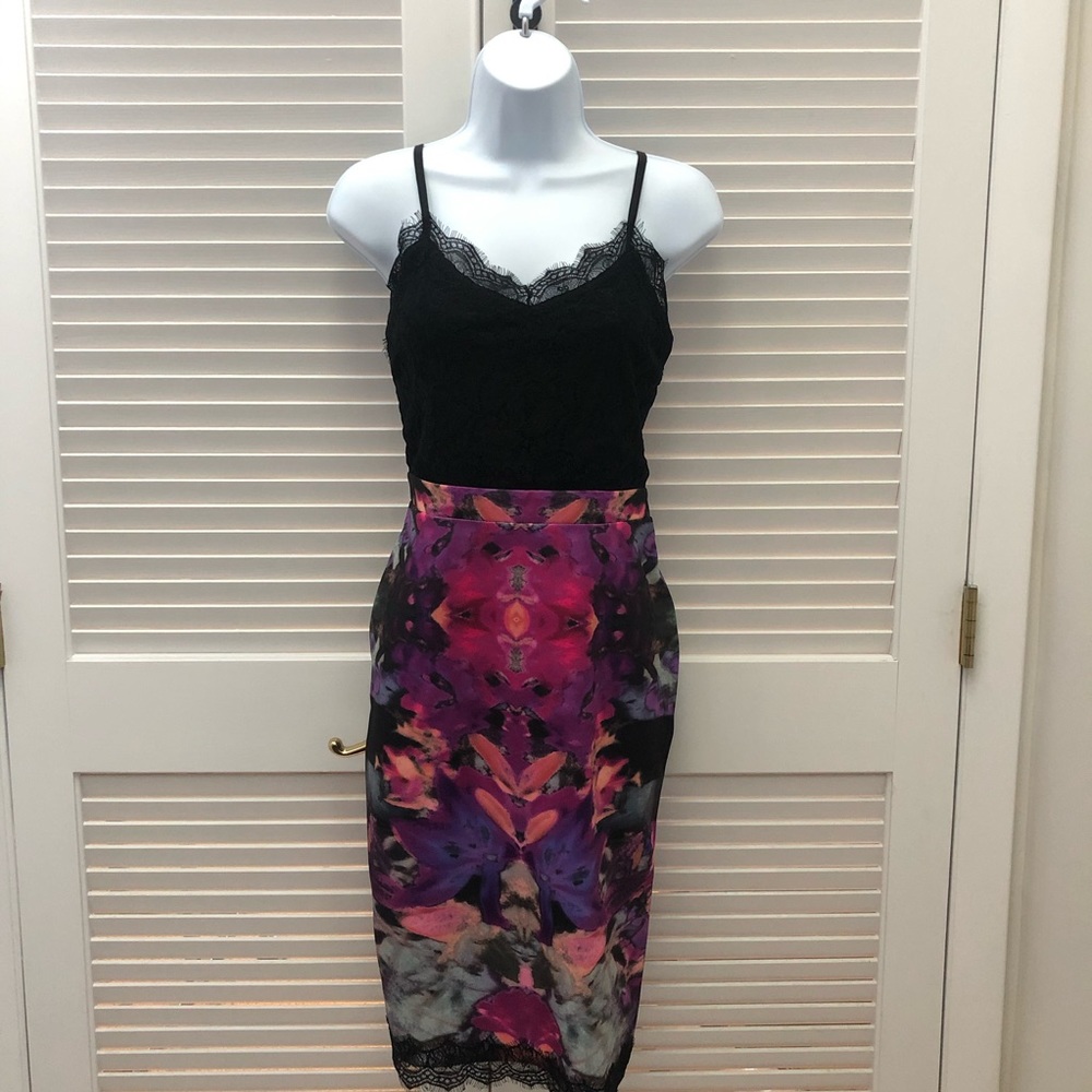 Fun and funky patterned dress